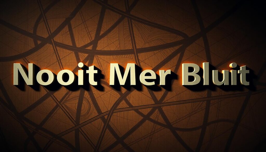 Nooit Meer Blut